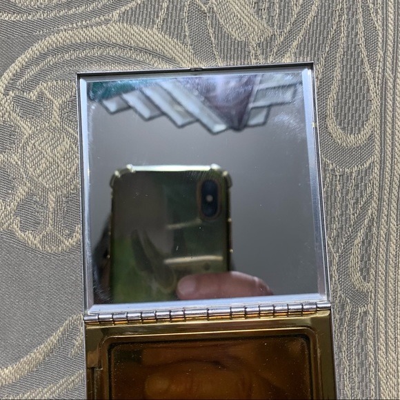 Vintage Mother of Pearl & Abalone Compact Unused - Picture 7 of 11